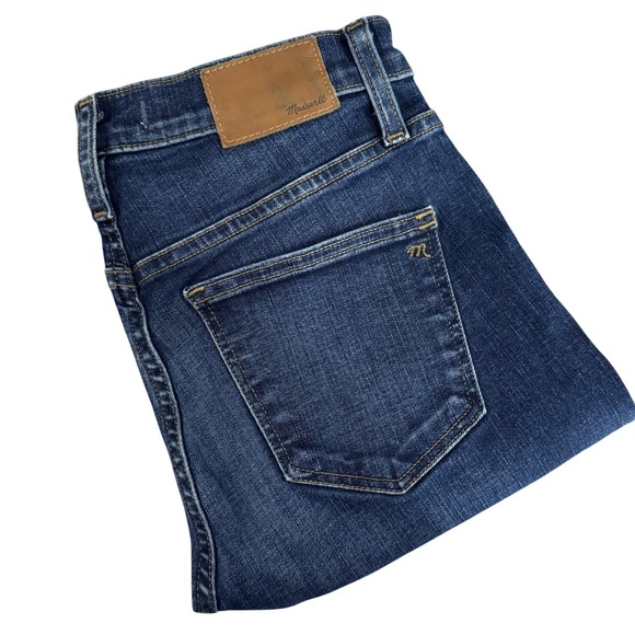 Madewell Denim - Madewell 10 High Rise Skinny Jeans Dark Wash Womens 27‎ Casual Chic Stretch